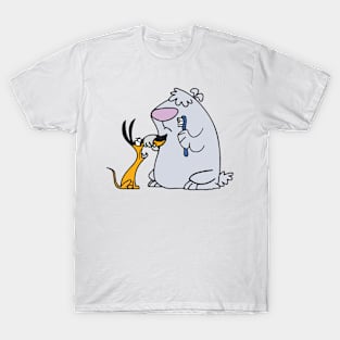 2 Stupid Dogs Cartoon T-Shirt